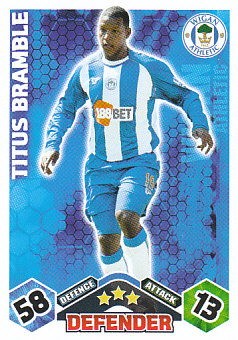 Titus Bramble Wigan Athletic 2009/10 Topps Match Attax #330